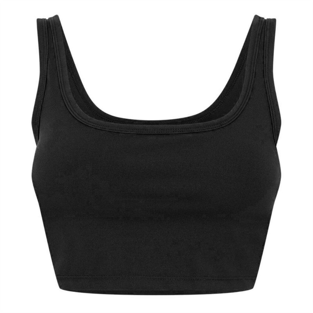 Couture Womens/Ladies Jersey Sports Bra / Black